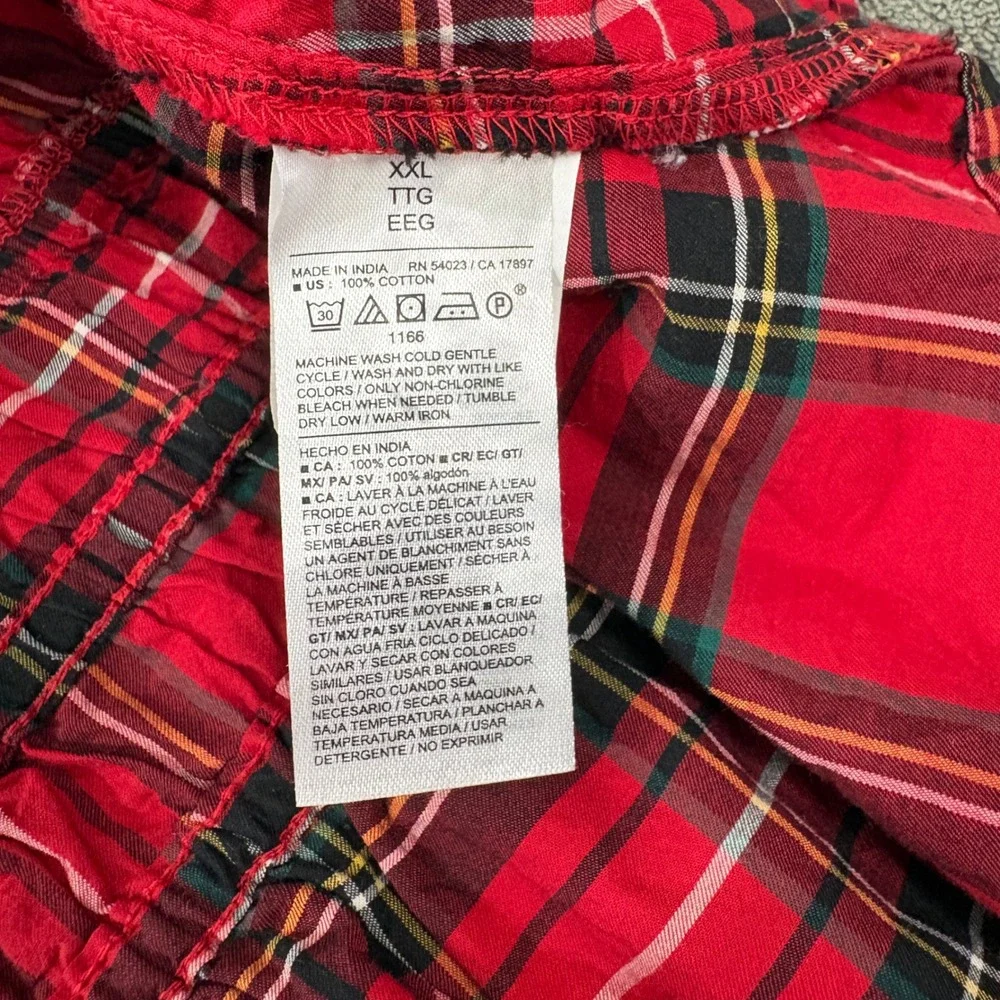 Old Navy plaid tartan